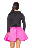 Purple Mini Skirt