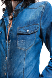 Denim Wash Blue Shirt