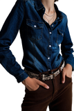 Denim Wash Blue Shirt