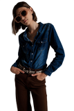 Denim Wash Blue Shirt