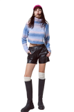 Faux Leather Shorts