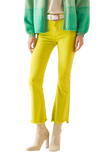 Flare Jeans With Raw Edge