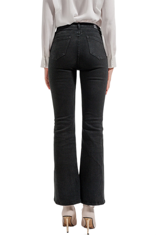 Flared Jeans in Black