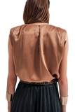 Sleeveless Top in Gold