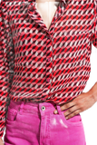 ong Sleeve Revere Shirt