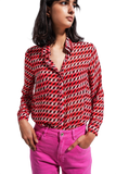 ong Sleeve Revere Shirt
