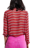 ong Sleeve Revere Shirt