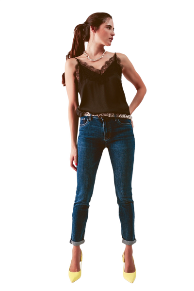 High Rise Skinny Jeans