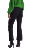 High Waist Flare Jeans in Black