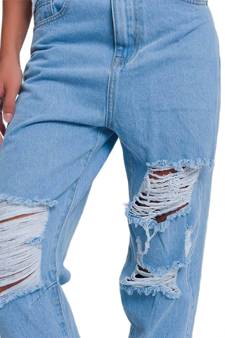 High Waist Mom Jeans