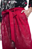 High Waist Pants With Belt