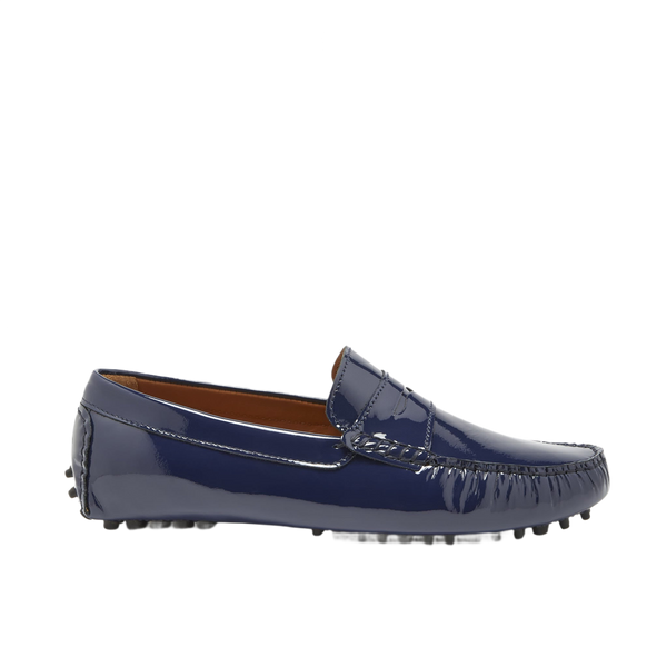 Blue Patent Leather
