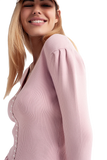 Cute Pearl Front in Pink