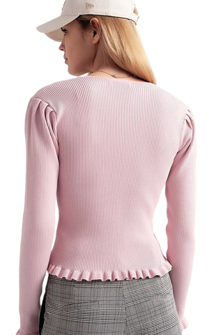 Cute Pearl Front in Pink