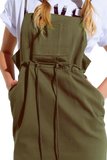 Khaki Denim Dress