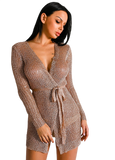 Rose Gold Sweater Dress
