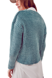 Knitted Chenille Jumper