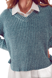 Knitted Chenille Jumper