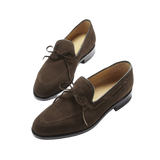 Brown Suede Loafers