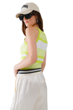 Lime Green Halter Tank Top