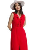 Long Red Dress