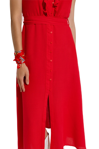 Long Red Dress