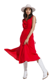 Long Red Dress