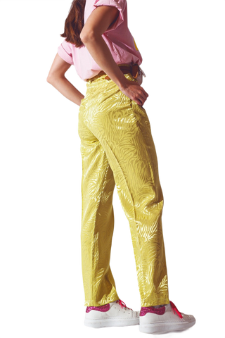 Loose Fit Zebra Pants