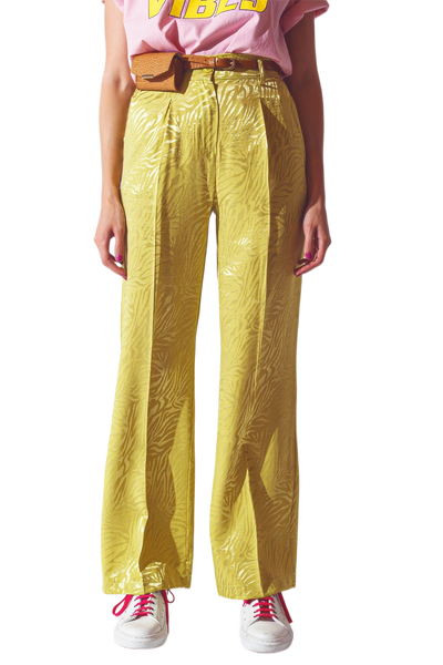 Loose Fit Zebra Pants