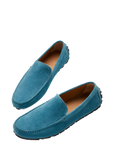 Petrol Blue Suede