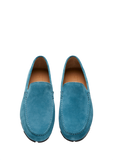 Petrol Blue Suede