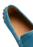 Petrol Blue Suede