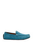Petrol Blue Suede