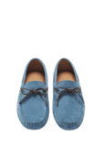 Petrol Blue Suede
