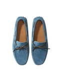 Petrol Blue Suede