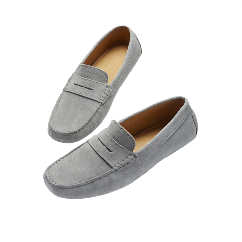 Dove Grey Suede