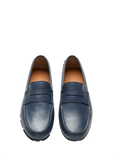 French Navy Leather