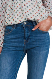 Mid Waist Skinny Jeans