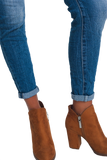Mid Waist Skinny Jeans