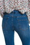 Mid Waist Skinny Jeans