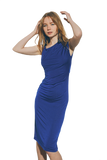 Midi Blue Dress