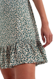 Mini Ruffle Floral Dress