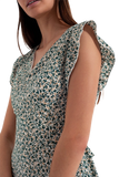 Mini Ruffle Floral Dress