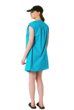 Mini Poplin Sleeveless Dress
