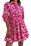 Mini Fuchsia Dress