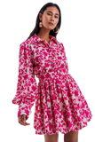 Mini Fuchsia Dress