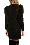 Mini v Neck Dress
