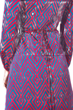 Mini v Neck Wrap Dress