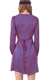 Mini v Neck Wrap Dress