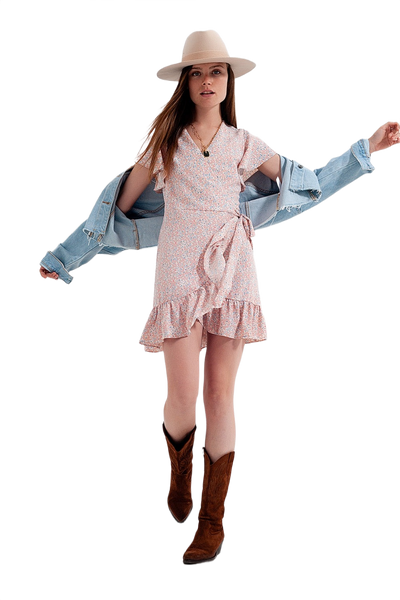 Mini Wrap Dress